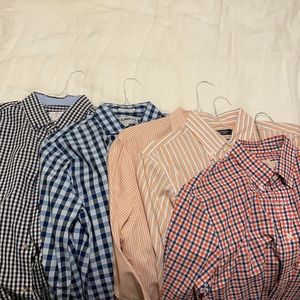 5 large shirts of various brands